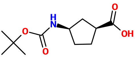 (图片) MC011789 (1S,3R)-3-(Boc-amino)cyclopentanecarboxylic acid